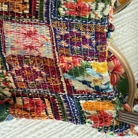 Tropical Patchwork Maxi Dress - Picture 6 of 6